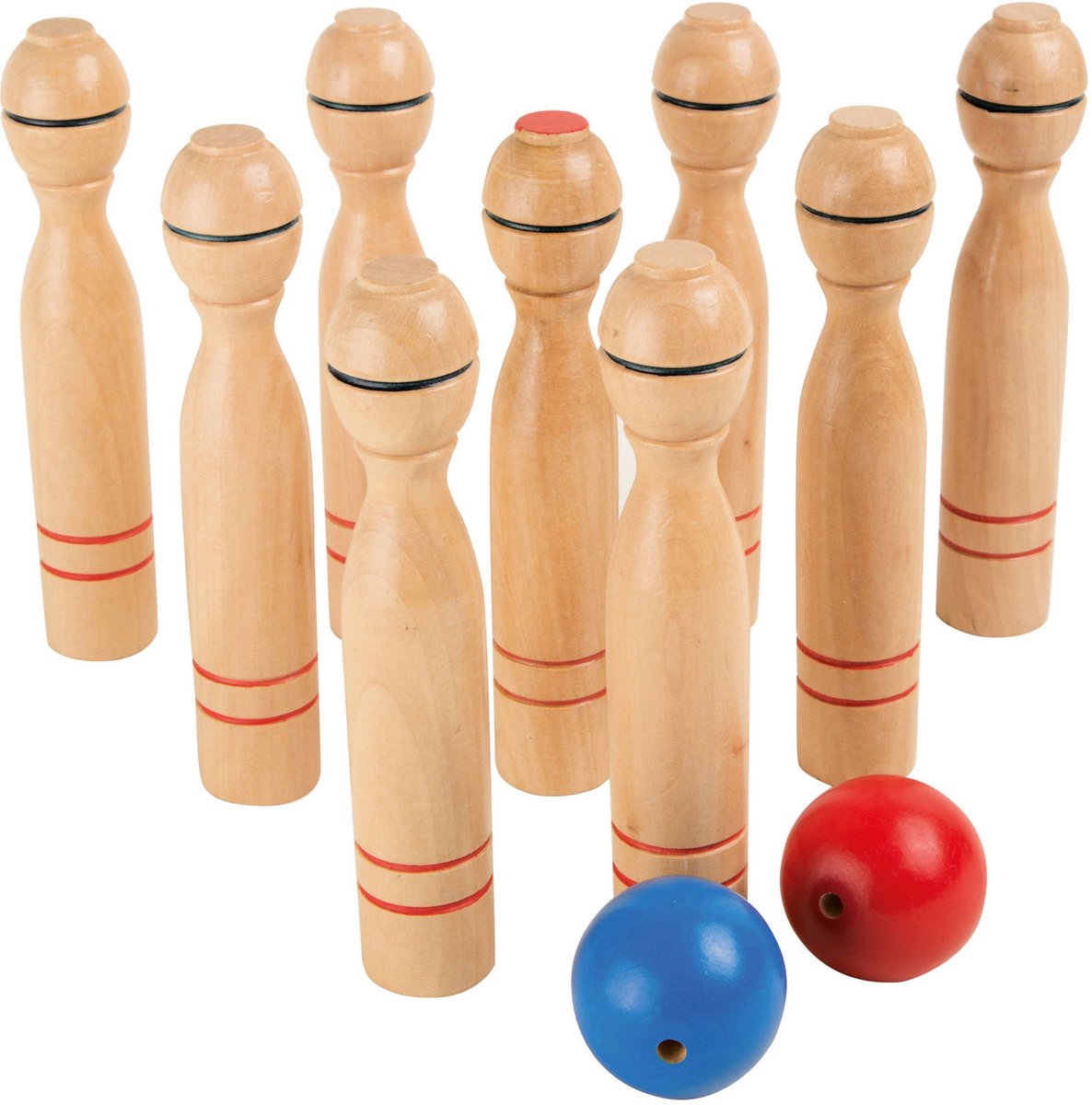 Small foot - wooden skittles game, 11 pieces