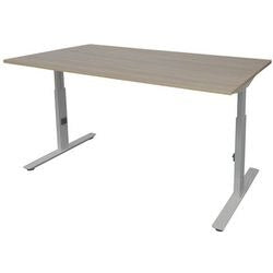 Bureau schaffenburg lin-pl148-roba-m25 spaanplaat, metaal multikleur