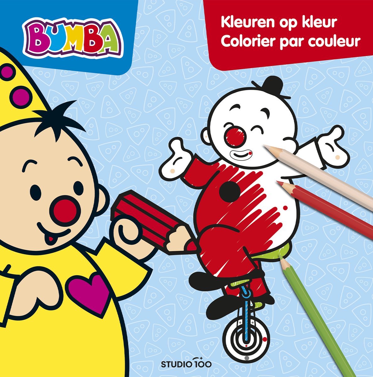 Bumba kleurboek - kleuren op kleur