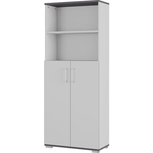 Hangmappenladekast germania 4249-588 grijs 2000 mm (h)