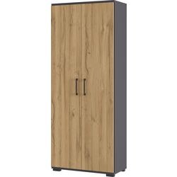 Hangmappenladekast germania 4250-564 bruin 2000 mm (h)