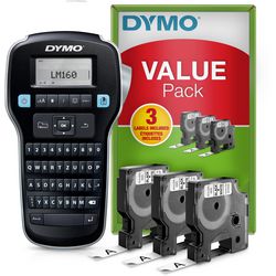 Labelprinter dymo labelmanager qwertz zwart 350 g
