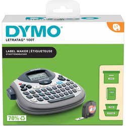 Labelprinter dymo letratag qwertz zilver 538 g