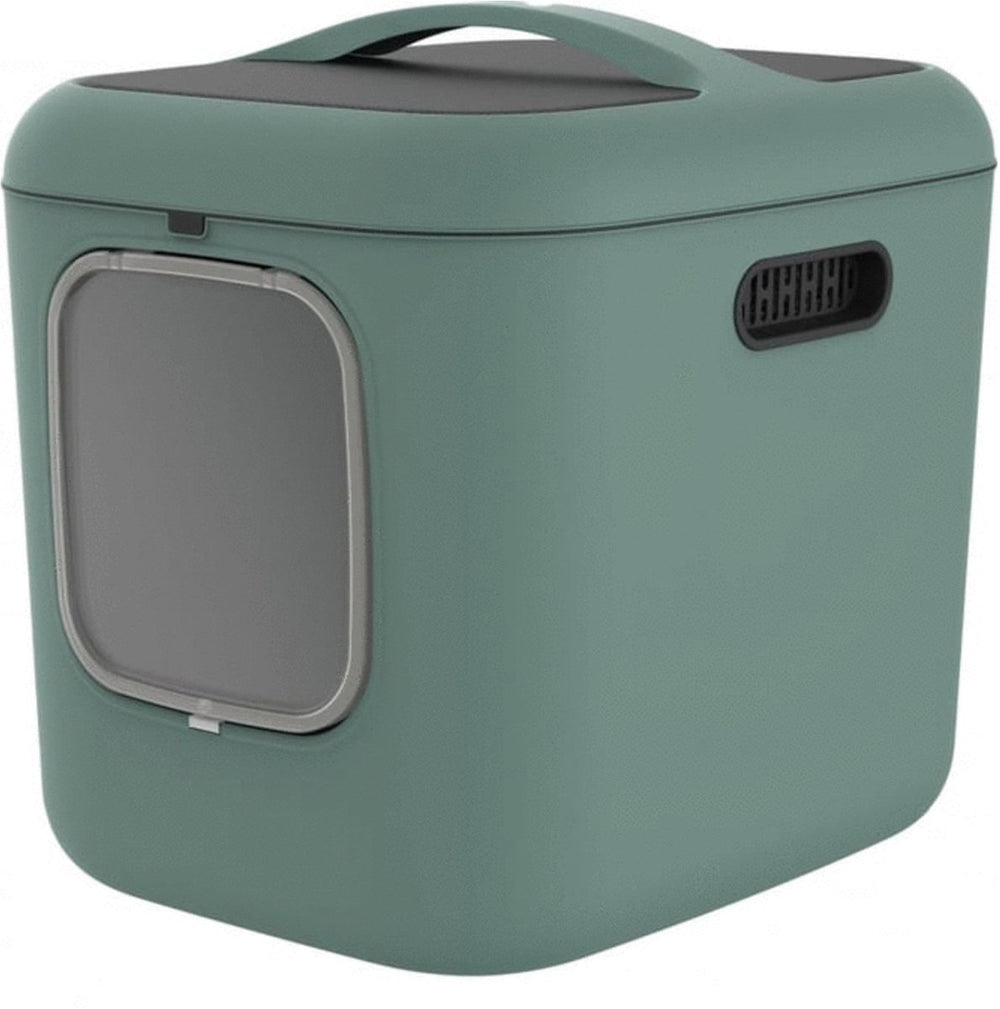 Rotho mypet biala xl kattenbak 61,4x49,2x57,6 cm groen