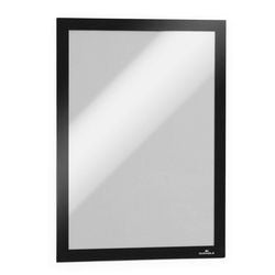 Durable displayframe duraframe a4 pvc niet-magnetisch zwart