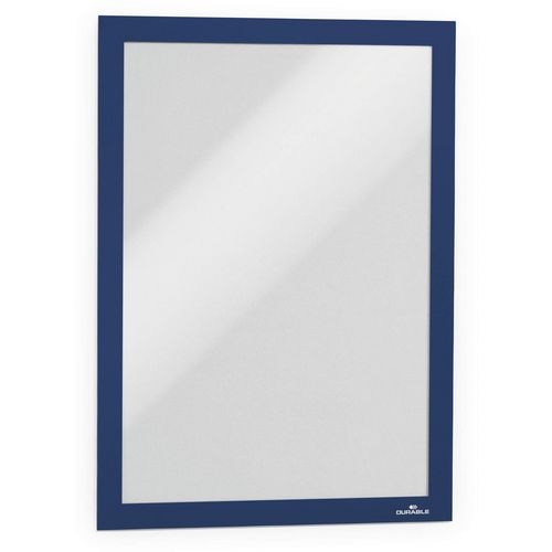 Lijst durable informatielijst a4 pvc niet-magnetisch donkerblauw