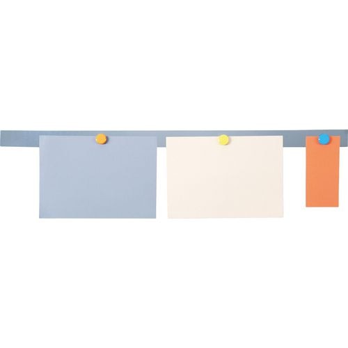 Magneetband maul 6207695 rvs (roestvrij staal) zilver