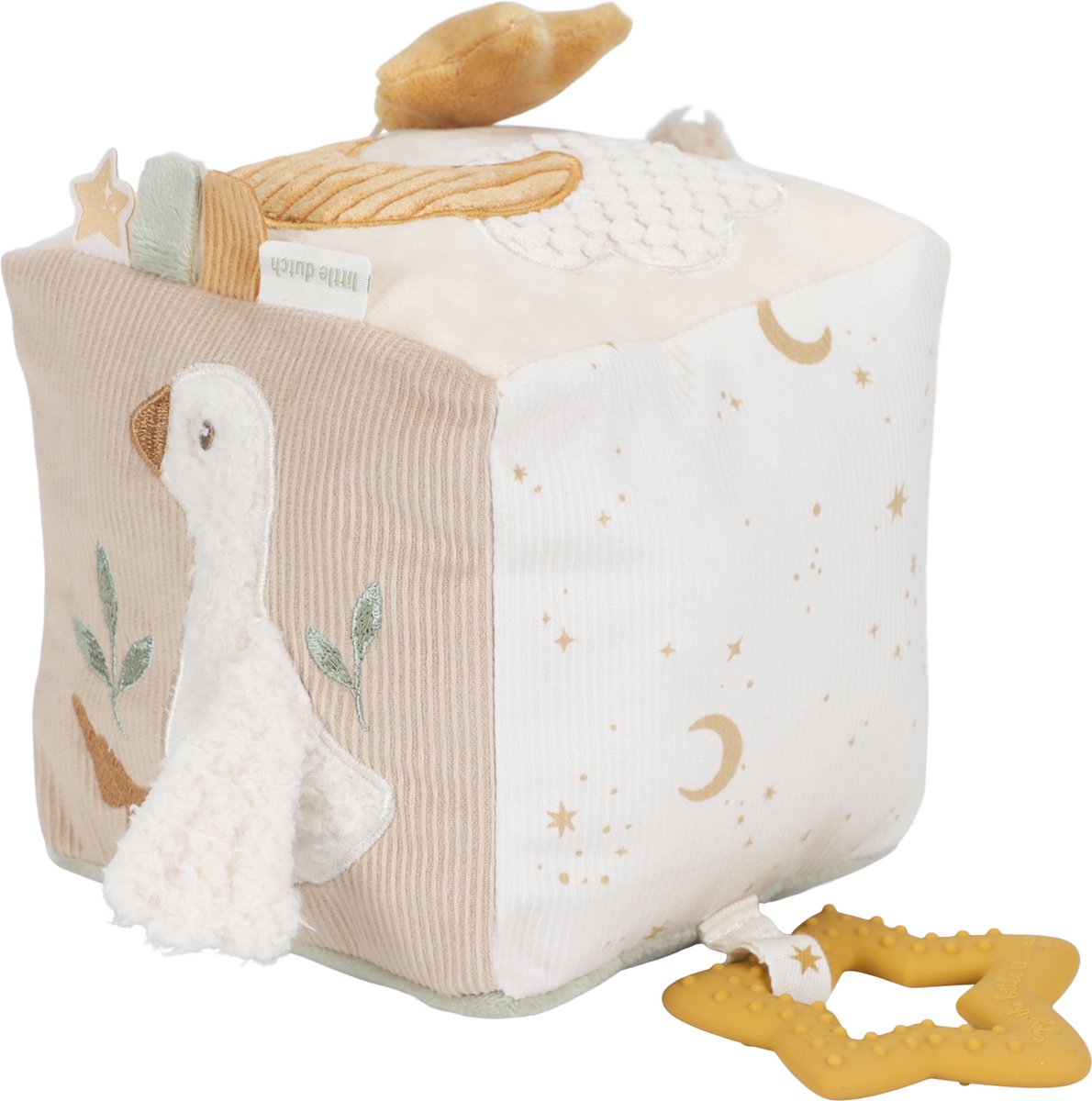 Little dutch newborn naturals activiteitenkubus