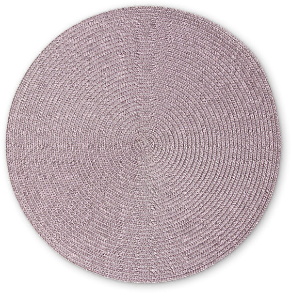 Continenta placemat rond, placemat, onderzetter, kunststof, ø 38 cm, rosé, 6623