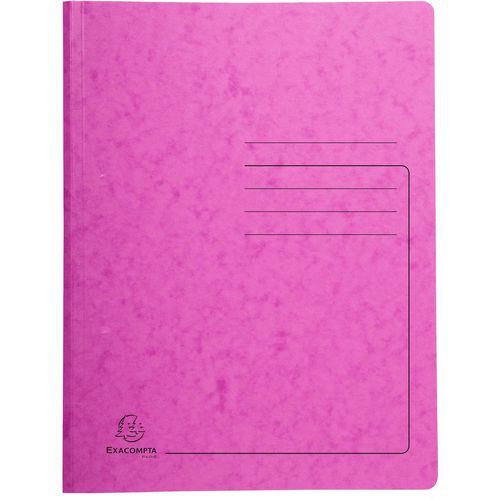Map met veer exacompta 240227e a4 roze