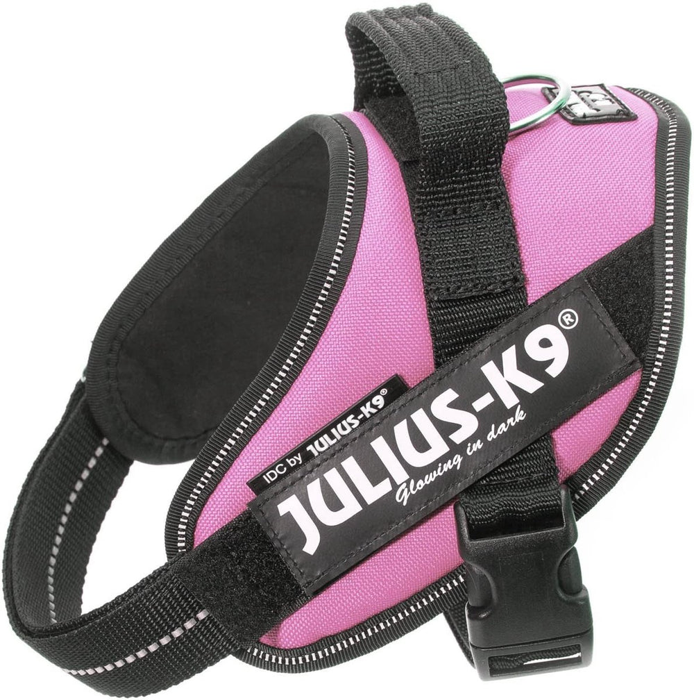 Julius k9 powerharnastuig voor labels roze