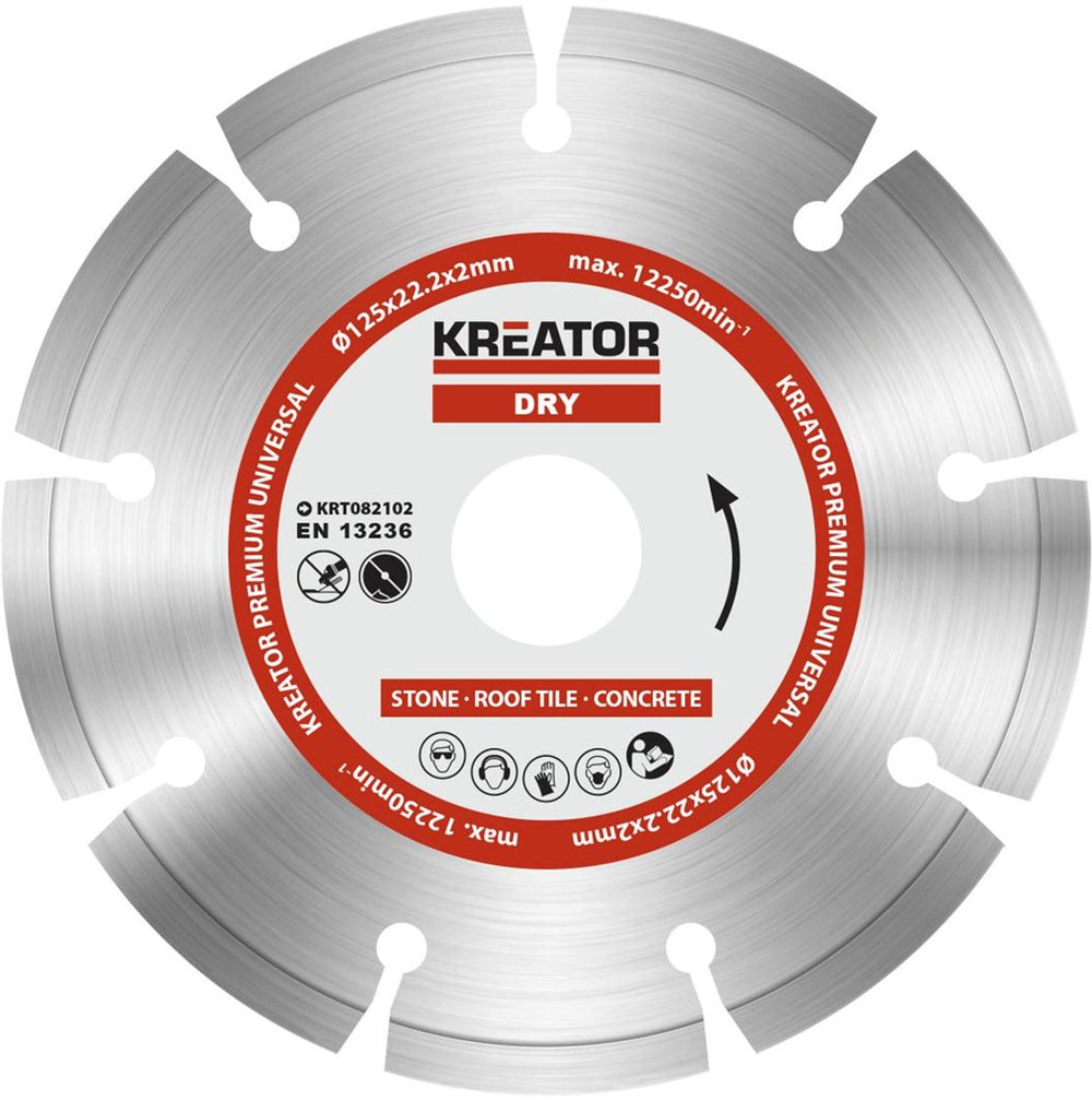 Kreator krt082102 diamantschijf d125 premium