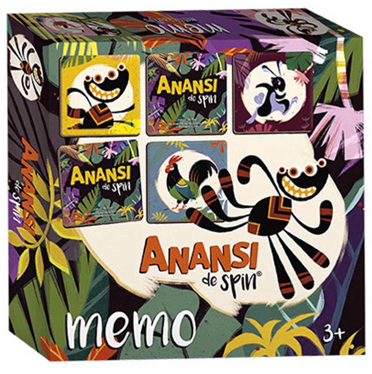 Bambolino Anansi the Spider Memo Game - memory game - educational toy - toys