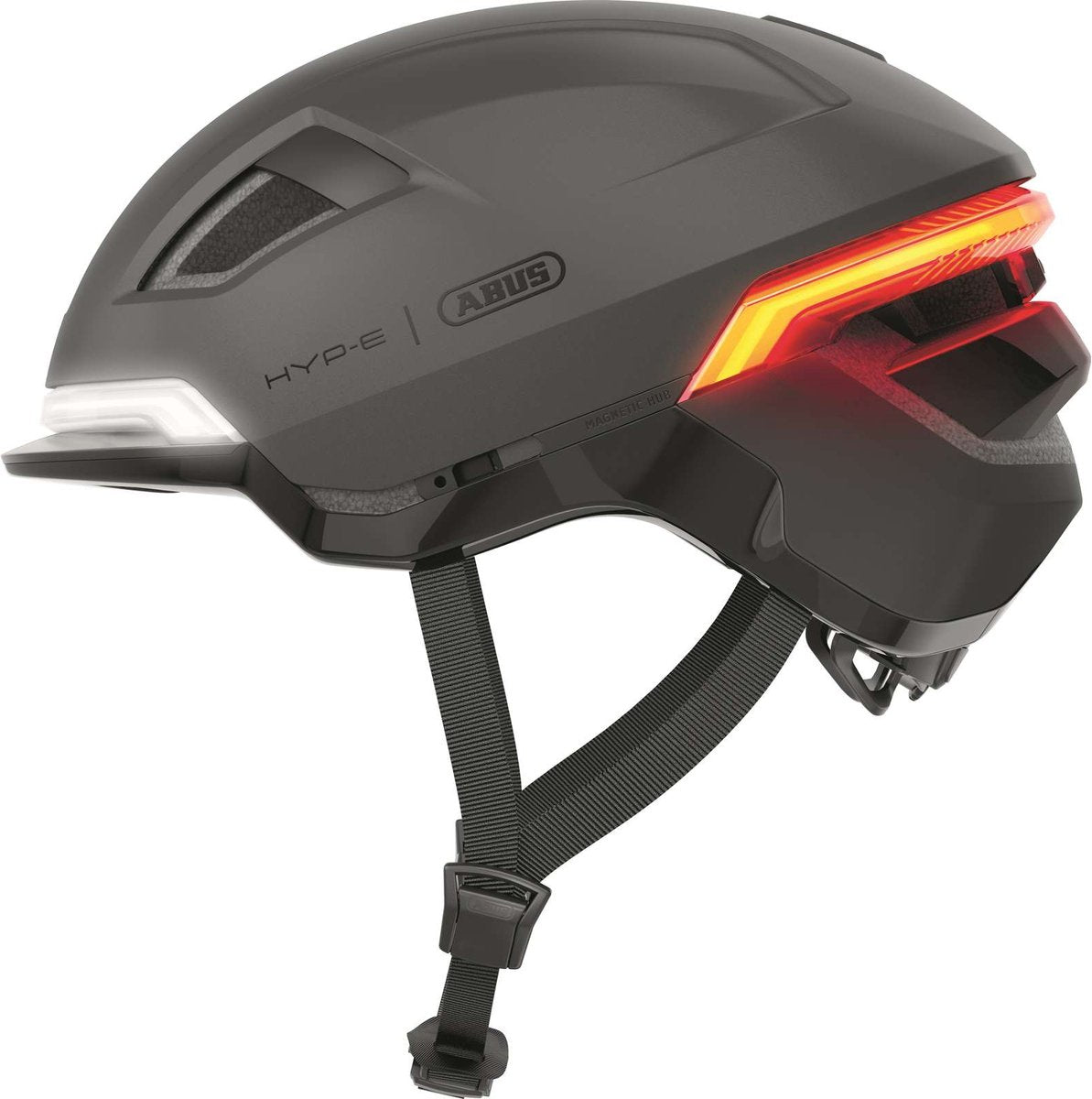 Abus fietshelm hyp-e volcano titan l - 57-61 cm - zwart - geschikt voor gebruik op speed pedelecs - elektrische fietsen - snorfietsen - nta-8776 610 g