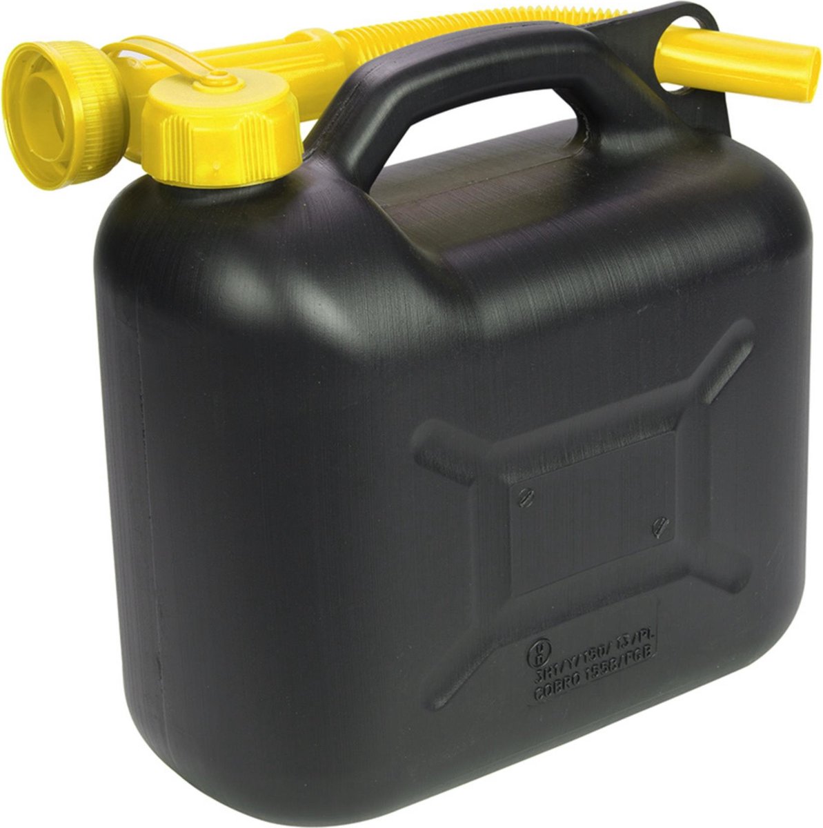 Jerrycan, 5 liter, zwart