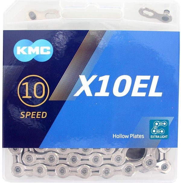 KMC Fietsketting X10EL - Zilver - 10 speed - 114 schakels