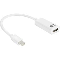 Act mini displayport mannelijk naar hdmi ac7525 wit