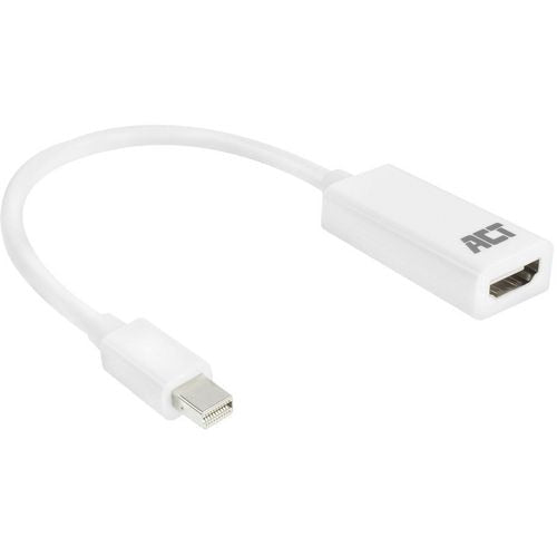 Act mini displayport mannelijk naar hdmi ac7525 wit