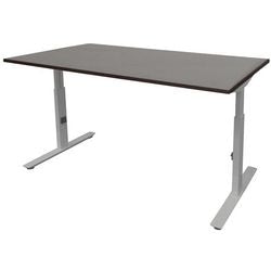 Bureau schaffenburg lin-pl168-loga-m25 spaanplaat, metaal multikleur