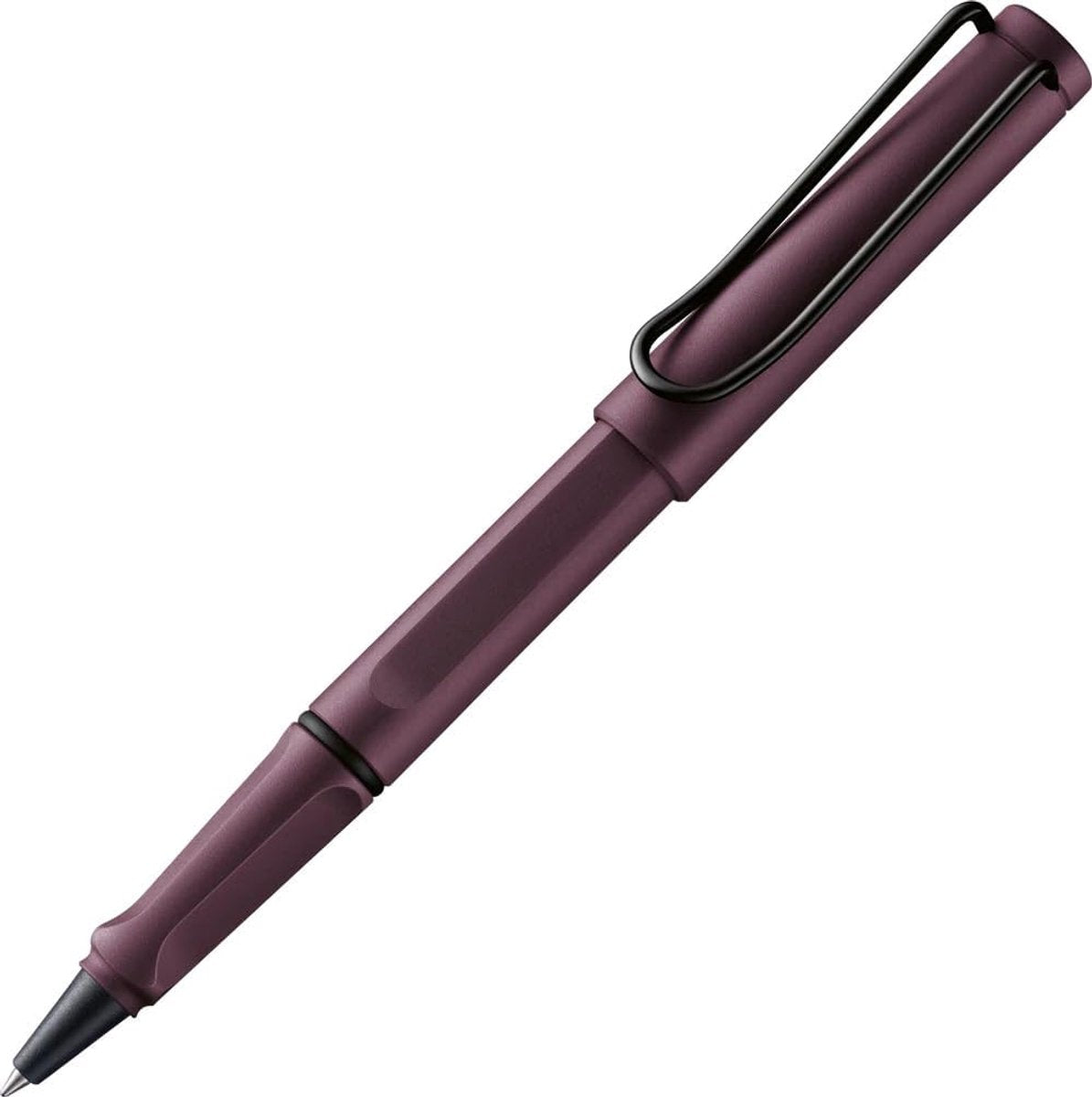 Lamy safari scarlet rollerbalpen | ergonomische grip | schrijfdikte m | behuizing van robuust asa-kunststof | inclusief rollerpenvulling m 63 blauw