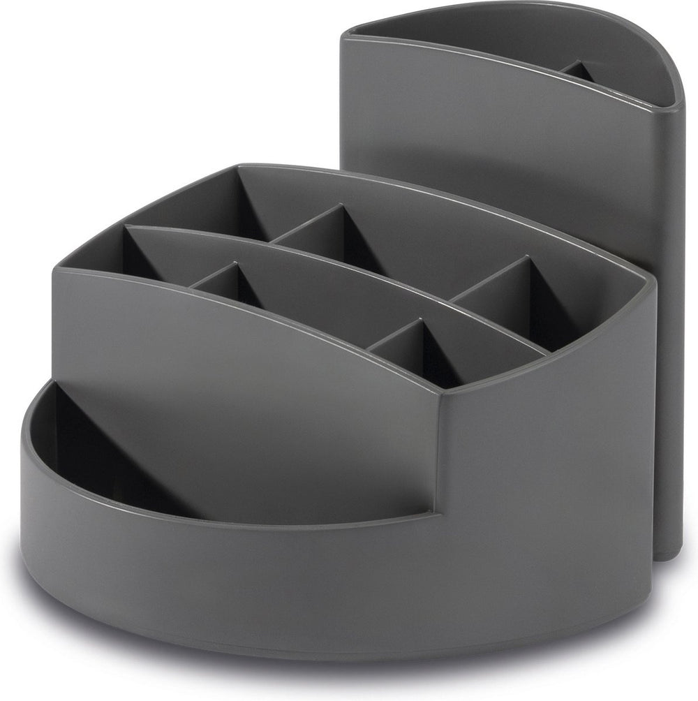 Han pennenbak - rondo karma - 9-vaks - grijs - 100% gerecycled materiaal - ha-17468-18