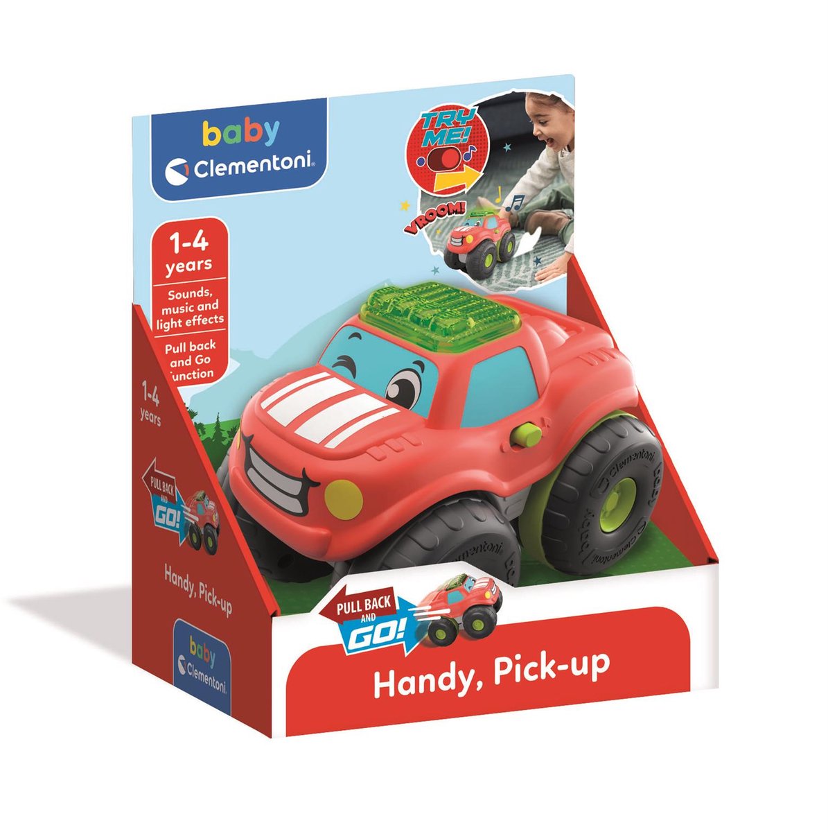 Clementoni baby auto groot ophalen