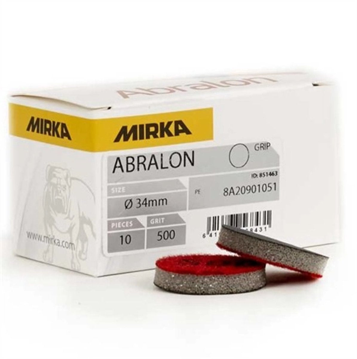 Mirka abralon schuurschijven 34mm - p2000