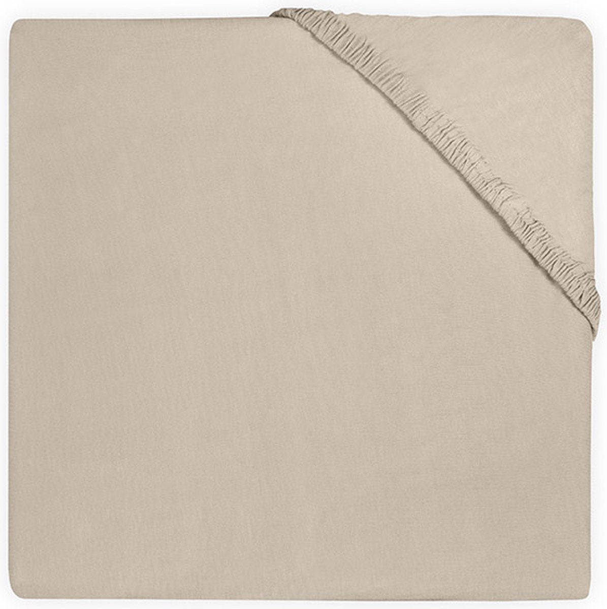 Jollein baby hoeslaken wieg - nougat - jersey - 40 50x80 90cm