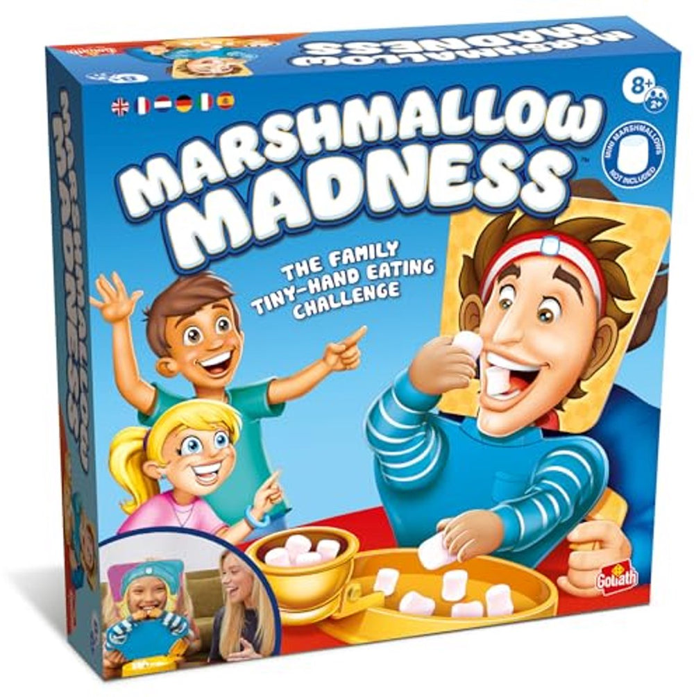 Goliath gezelschapsspel marshmallow madness - familiespel voor kinderen.