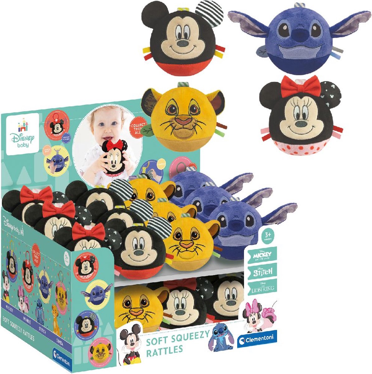 Clementoni softbal disney figuur