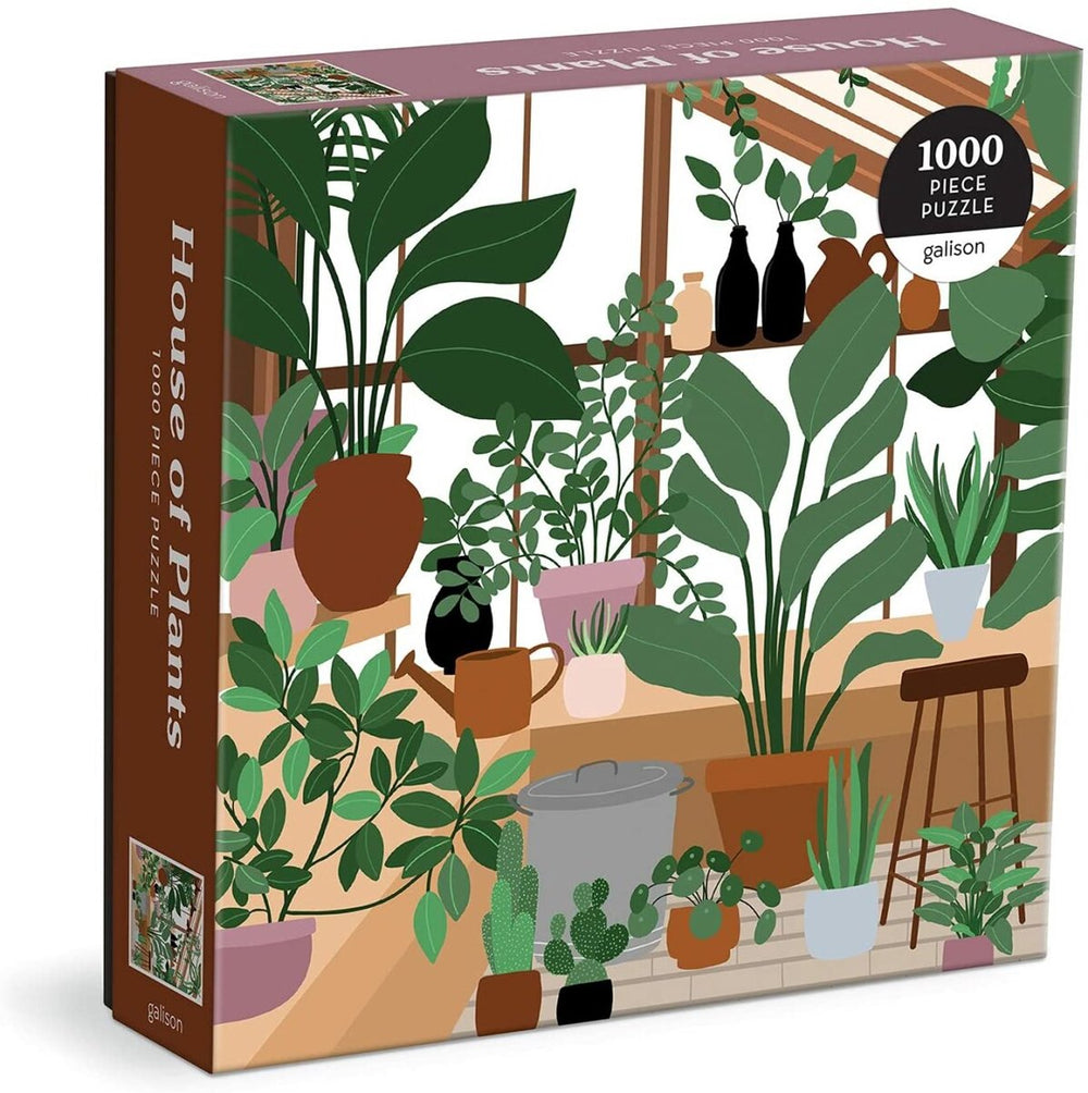 House of plants 1000 piece puzzle in square box