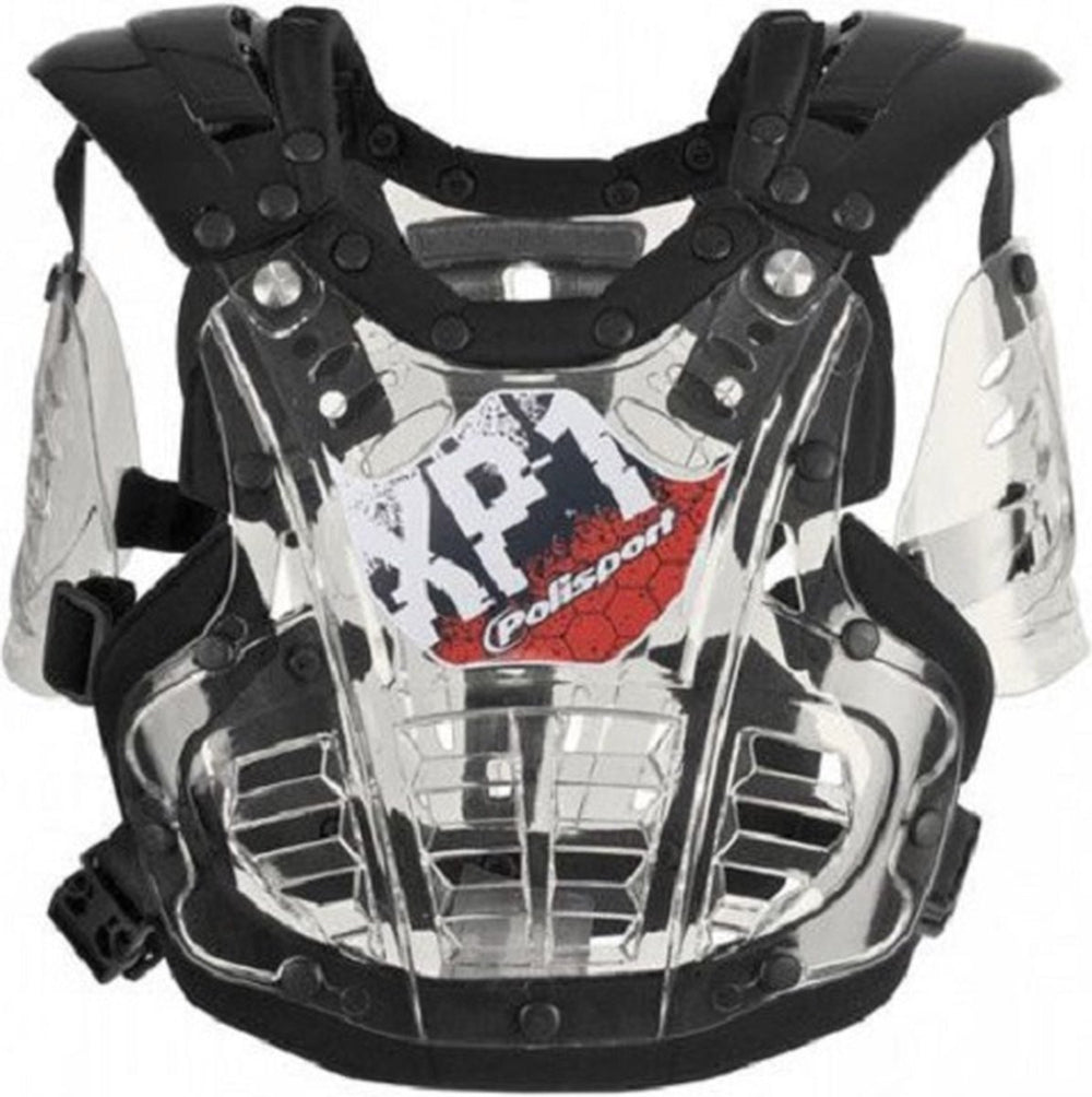 Polisport bodyprotector mini xp-1 transparant zwart