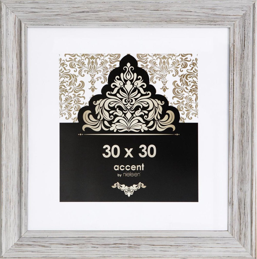 Nielsen design nielsen accent vintage 30x30 hout wit 3233101