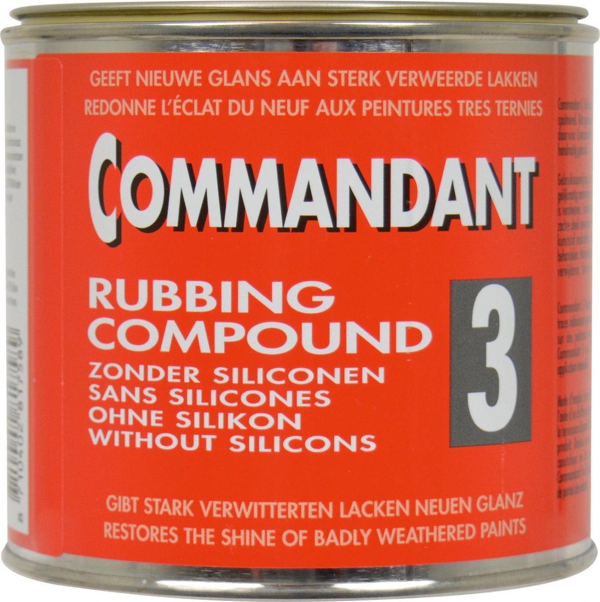 Commandant Wrijfmiddel 3 - 500 gram