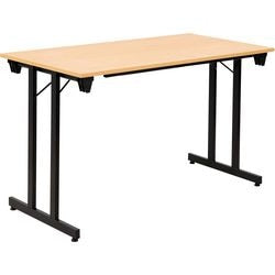 Vouwtafel sodematub tpmu126 hout bruin, zwart