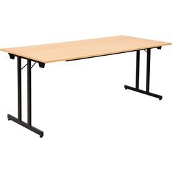Vouwtafel sodematub tpmu188 hout bruin, zwart