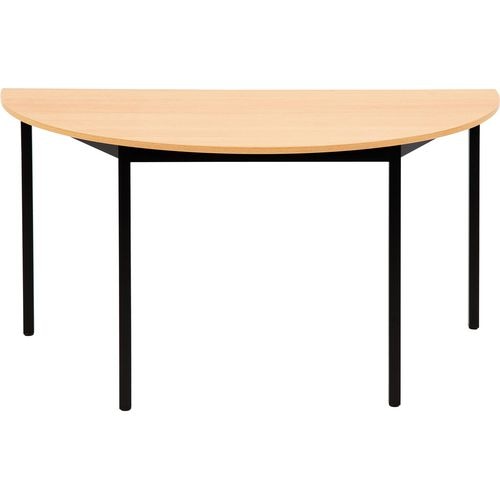 Halfronde tafel sodematub ft147dero-1111 beuken zwart