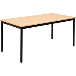 Tafel sodematub ft168rect-1111 beuken zwart