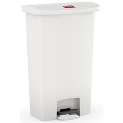 Pedaalemmer rubbermaid 76224030 pe (polyetheen) wit