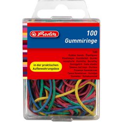 Herlitz elastieken 8770000 rubber kleurenassortiment