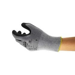 Werkhandschoenen ansell edge cut resistant schuim, nitril zwart