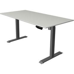 Zit-sta-bureau kerkmann 10181311 melamine antraciet; lichtgrijs