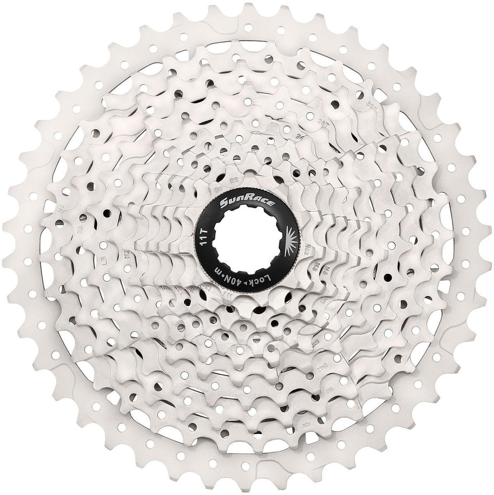 SunRace 10 speed cassette 11-40 t csms3 zilver