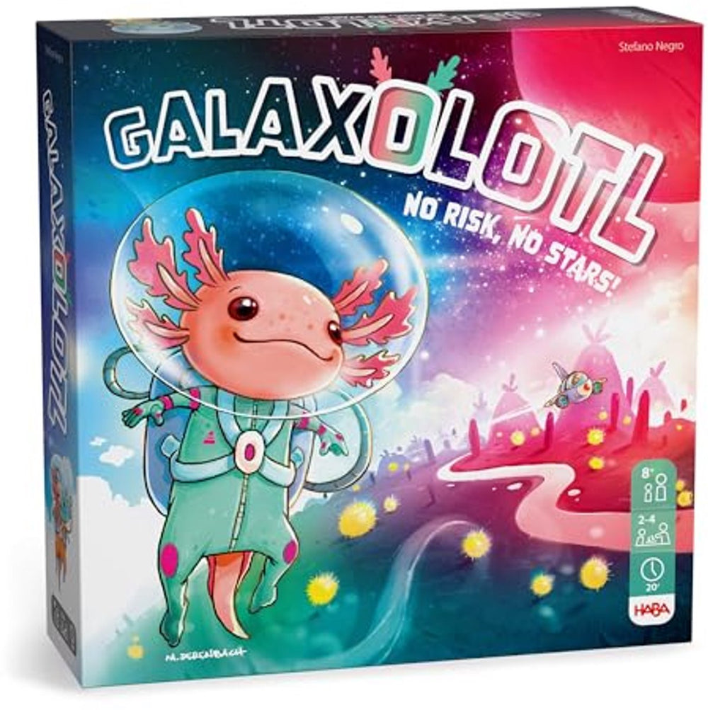 Haba bordspel galaxolotl - spannend ruimteavontuur voor kinderen.