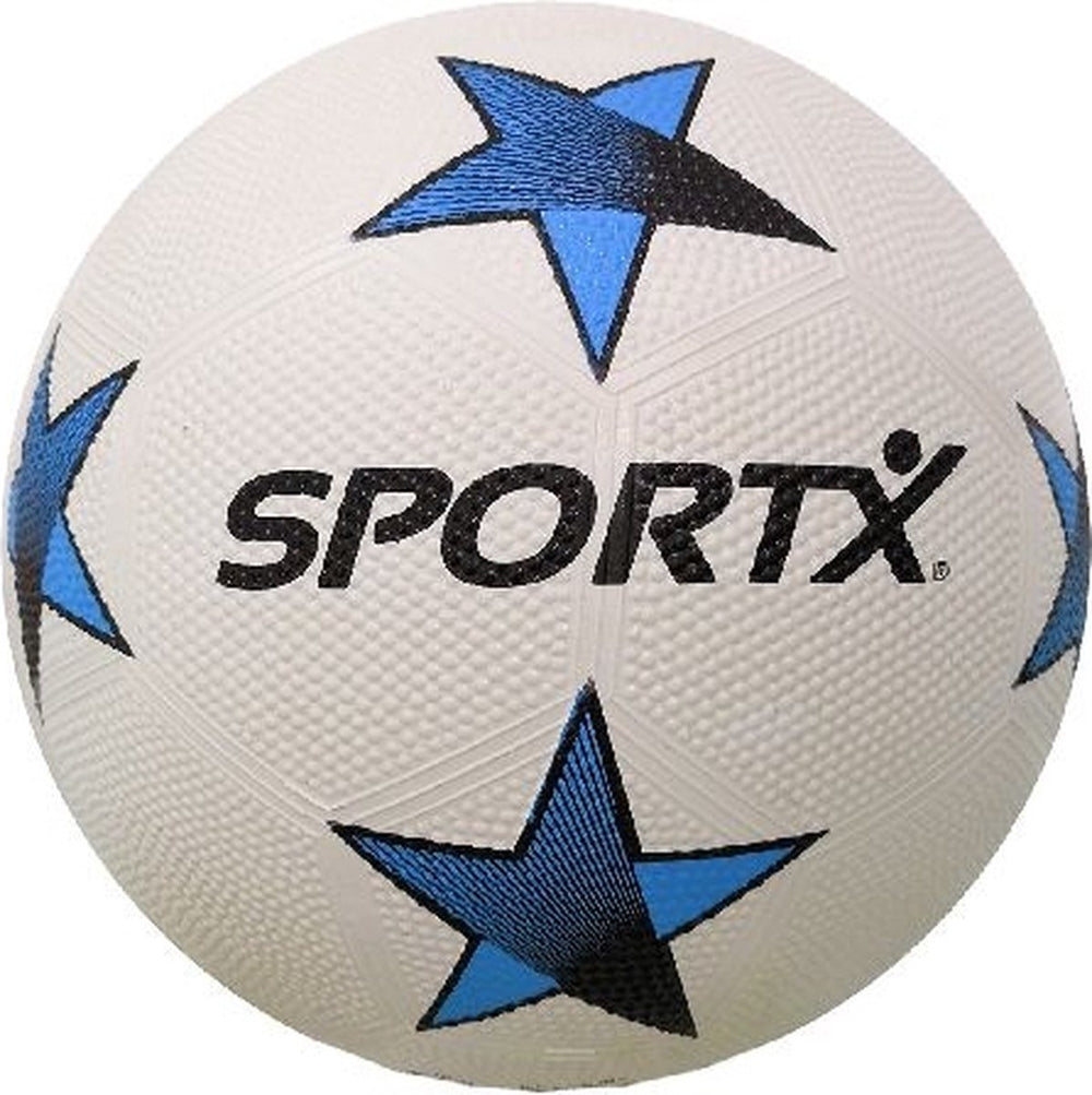 SportX Voetbalrubber Blauwe Ster 360-380gr