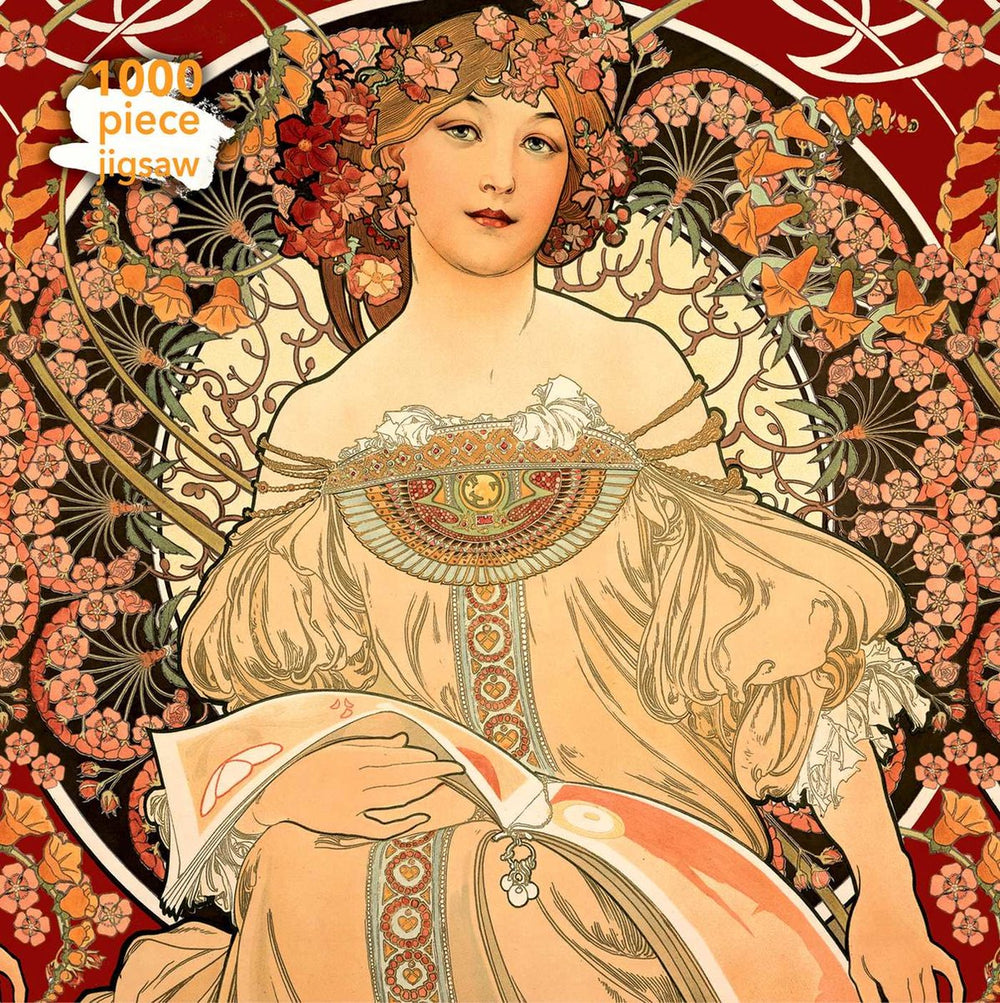 Alphonse mucha - reverie jigsaw
