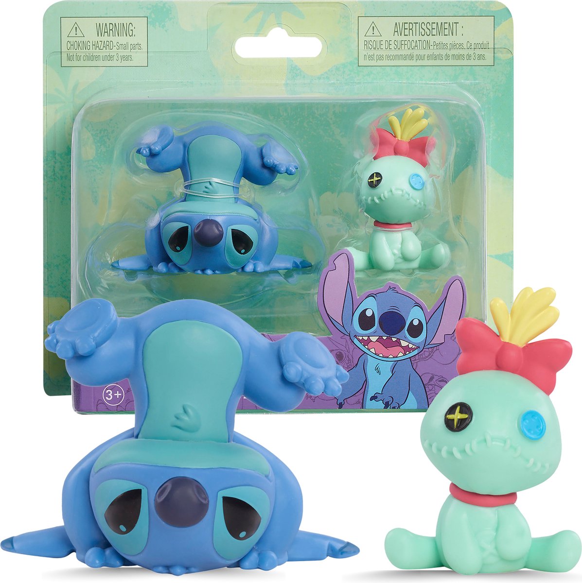 Spectron stitch figuren 2 pak stitch hula superheld