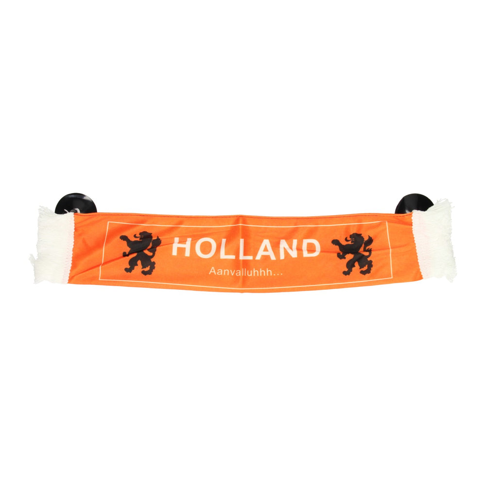 Banner met zuignappen holland