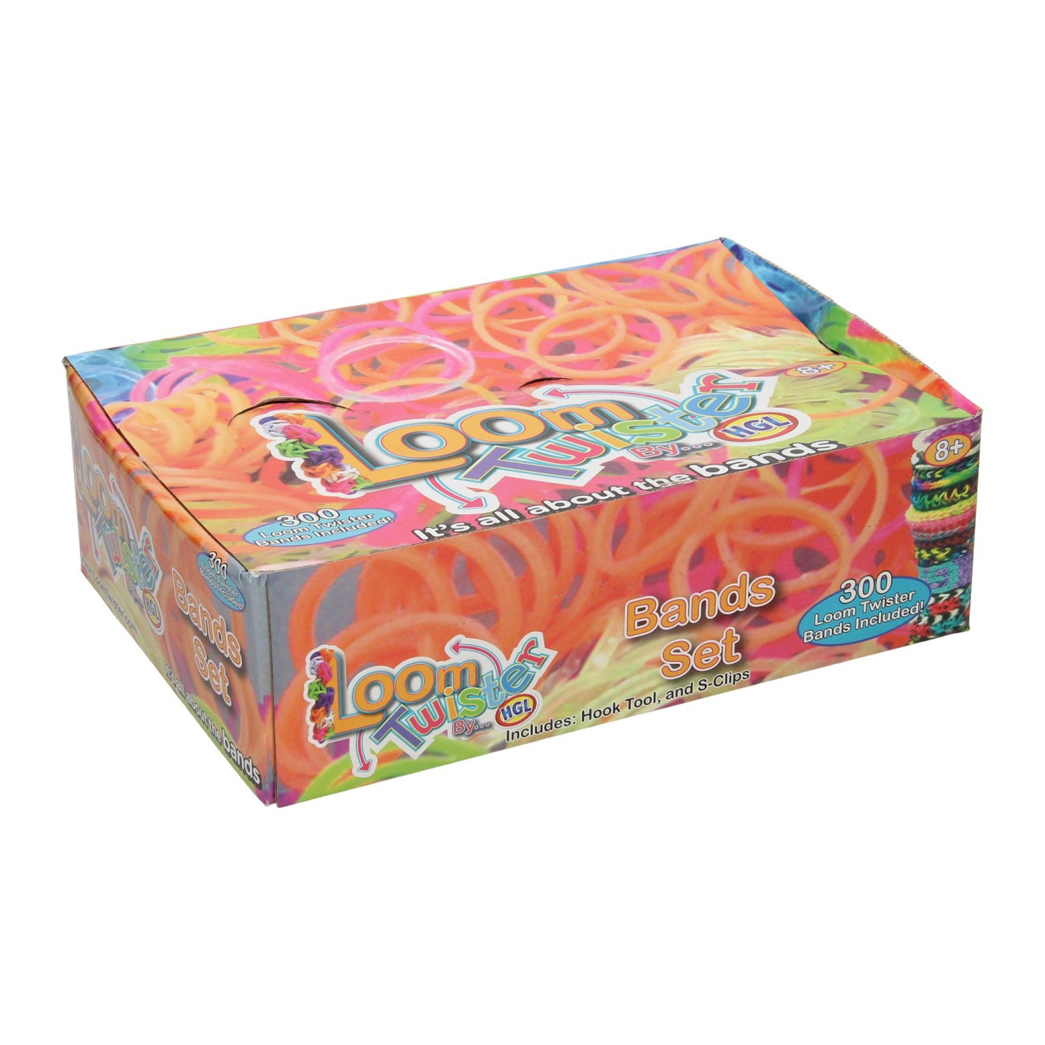 Weefgetouwset twister gemengd, 14.400dlg + accessoires