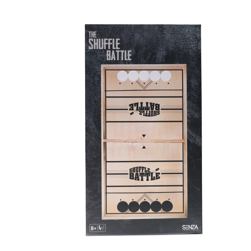 Shuffle houten gevechtsspel
